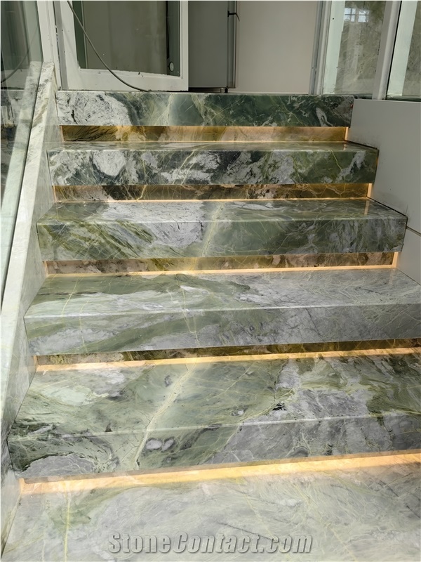China New Cold Jade Marble Slabs