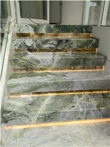 China New Cold Jade Marble Slabs