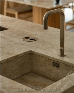 Taj Mahal Quartzite Countertop With High Quality