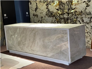 Taj Mahal Quartzite Reception Desk Tops