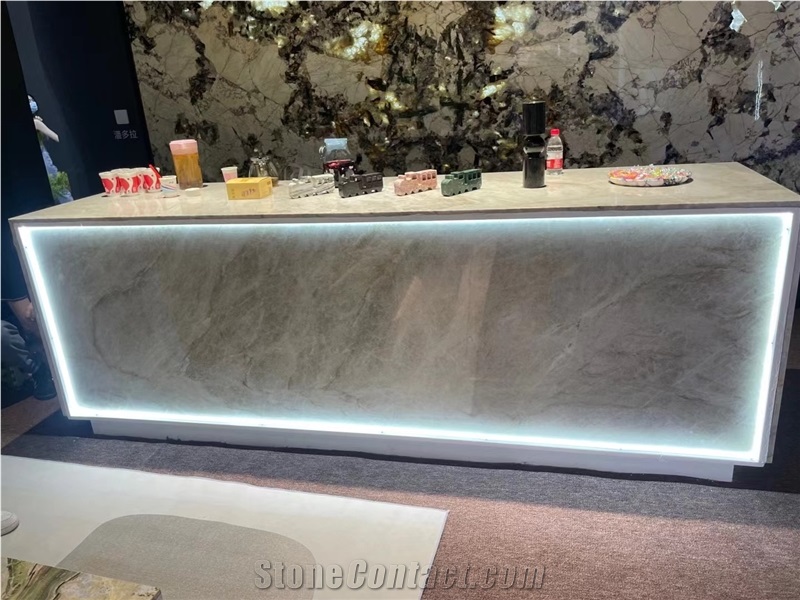 Taj Mahal Quartzite Reception Desk Tops