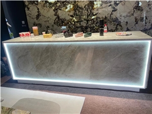Taj Mahal Quartzite Reception Desk Tops