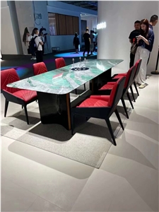 Verde Lapponia Green Quartzite  Table Tops