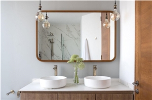 Neolith Calacatta Sintered Stone Bathroom Top