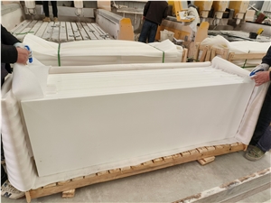 Nano Crystallized Glass Stone Super White Tiles 30.5X61x1cm