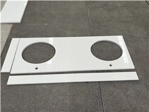 Quartz Crystal White Counter Top