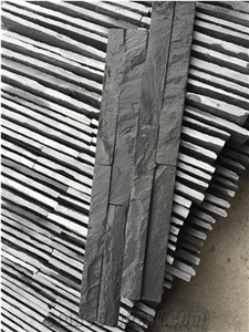 Hebei Black Wall Panel Z Shape Stone Veneer Cultured Stone