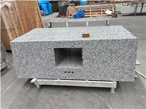 Jilin White G439 Prefab Kitchen Countertops
