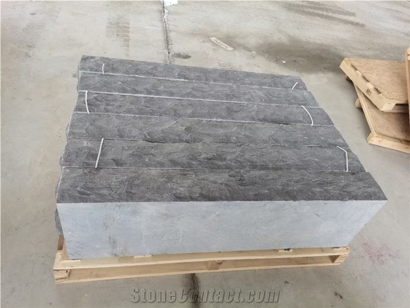 Acid Washed Blue Stone Block Steps, Bluestone Exterior Step