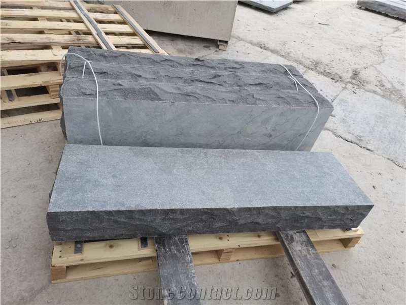 Acid Washed Blue Stone Block Steps, Bluestone Exterior Step