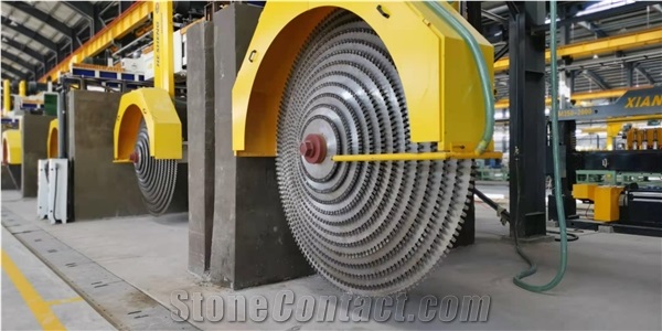 Bridge-Type Multi-Blade Granite Marble Block Cutting Machine