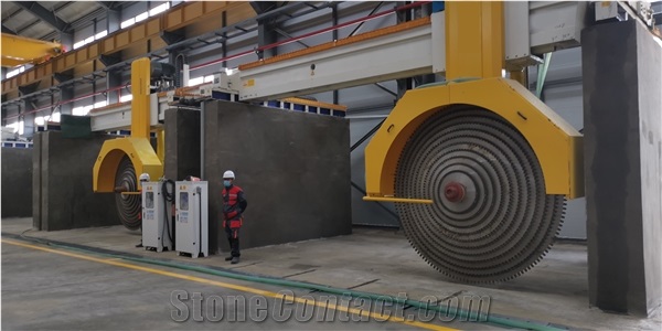 Bridge-Type Multi-Blade Granite Marble Block Cutting Machine
