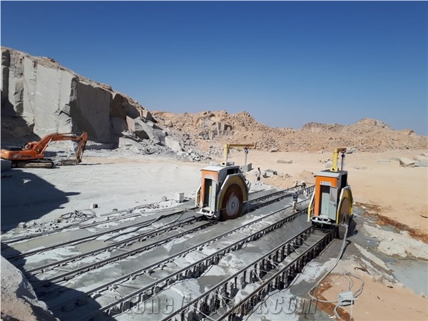TJSN Series Double Blade Stone Cutter Quarry Machine