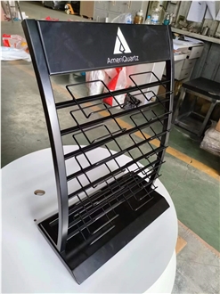 Natural Stone Display Stand Rack