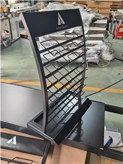 Natural Stone Display Stand Rack
