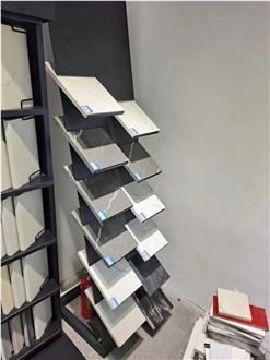 Quartz Marble Granite Stone Sample Tower Display