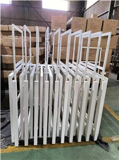 Slab Pull Out Display Stand Rack For Showroom