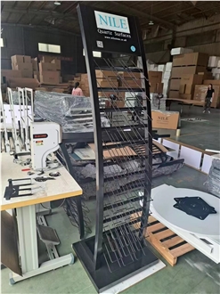 Tower Display Rack For Quartz, Marble, Granite