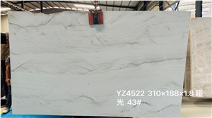 Mont Blanc Quartzite Slabs Brazil Calacatta