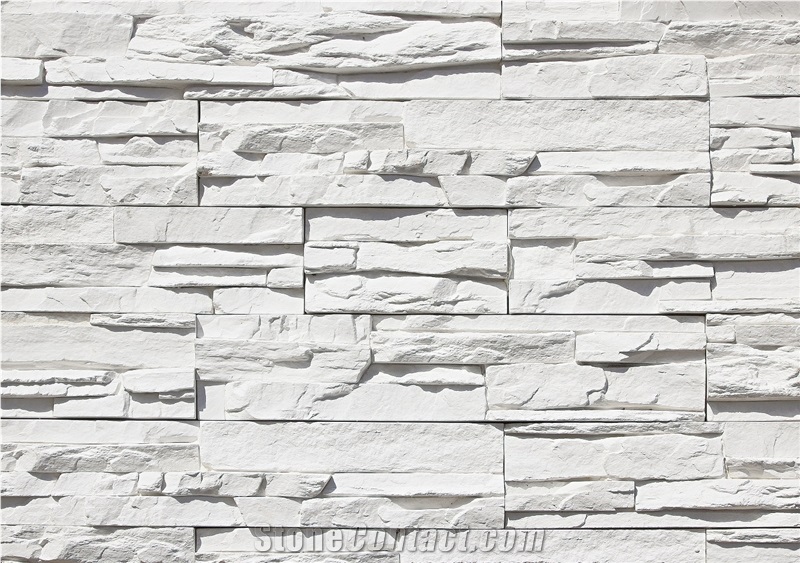 Brick Stacked Stone For Accent Wall