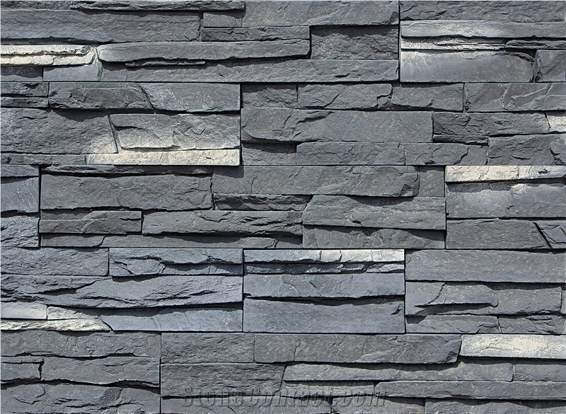 Brick Stacked Stone For Accent Wall