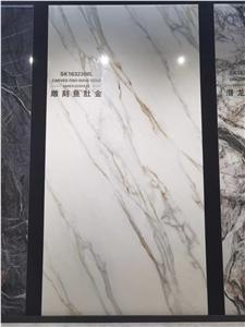 Glazed Sintered Stone Panel For TV Wall Back