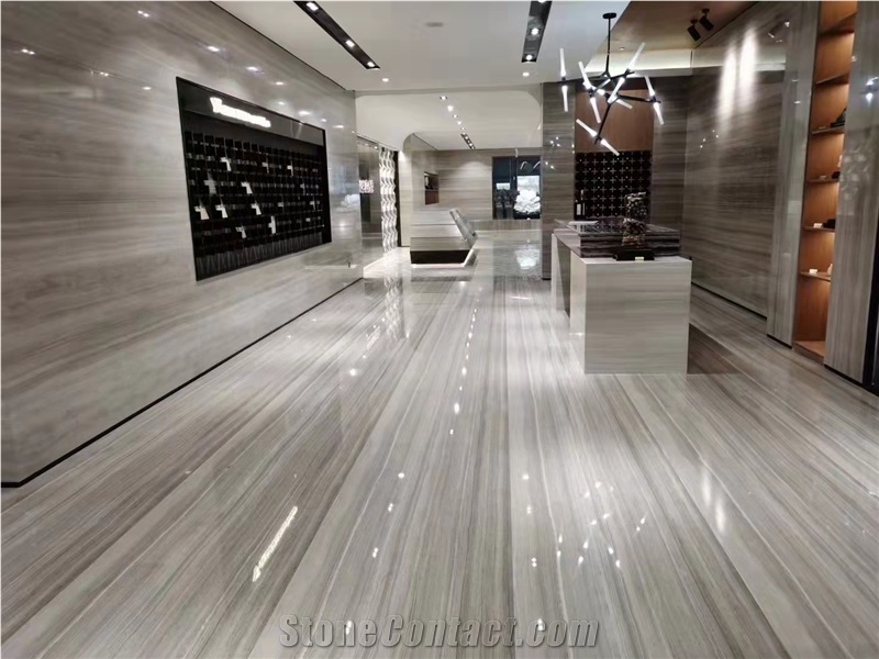Chenille White Marble Cut-To-Size Wall Tiles