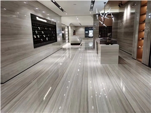 Chenille White Marble Cut-To-Size Wall Tiles