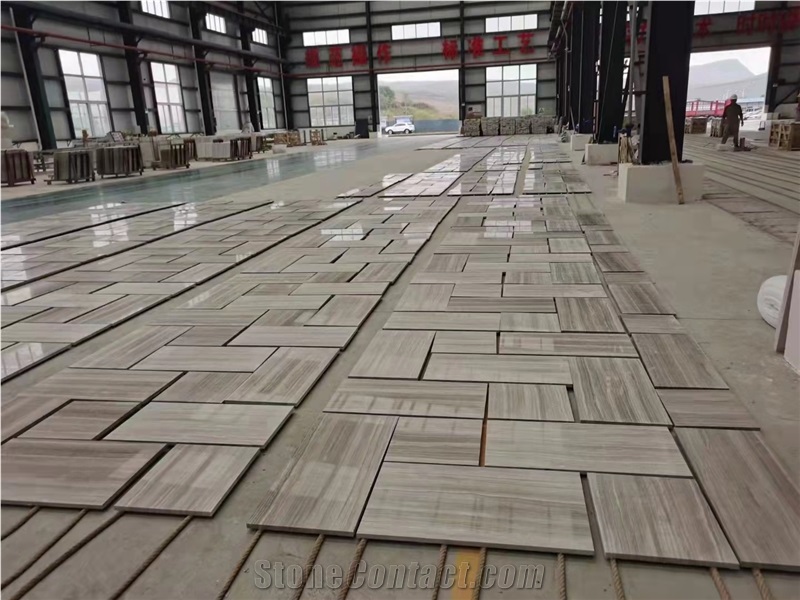 Chenille White Marble Cut-To-Size Wall Tiles