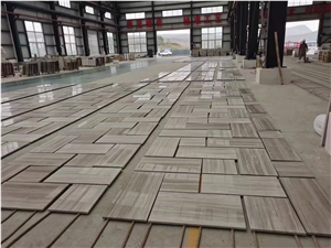 Chenille White Marble Cut-To-Size Wall Tiles