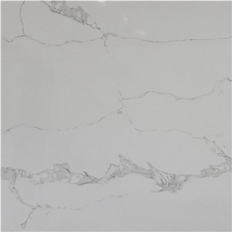 Premium Quality White Calacatta Marble Quartz Slabs