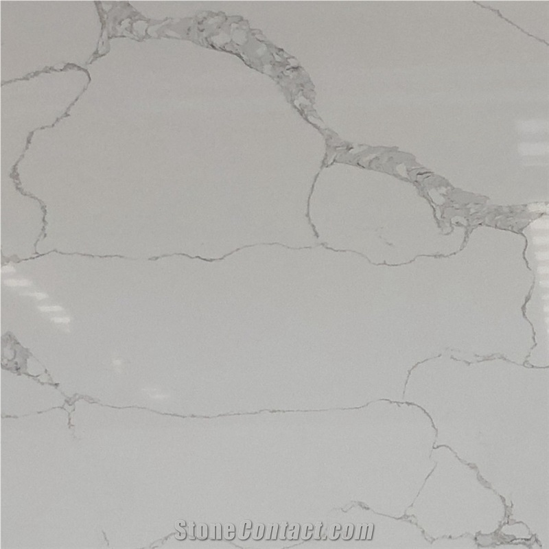 Premium Quality White Calacatta Marble Quartz Slabs
