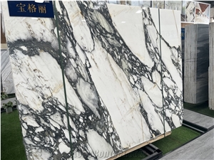 Calacatta Verde Marble Slabs