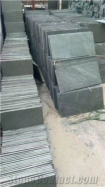 Green Slate Split Wall Tiles