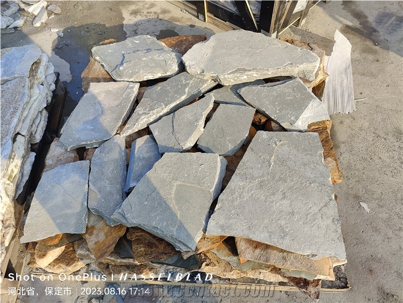 Decorative Grey Slate Random Floor Flagstone