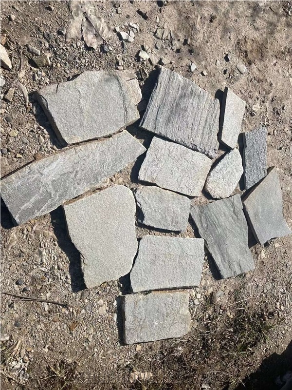 Decorative Grey Slate Random Floor Flagstone