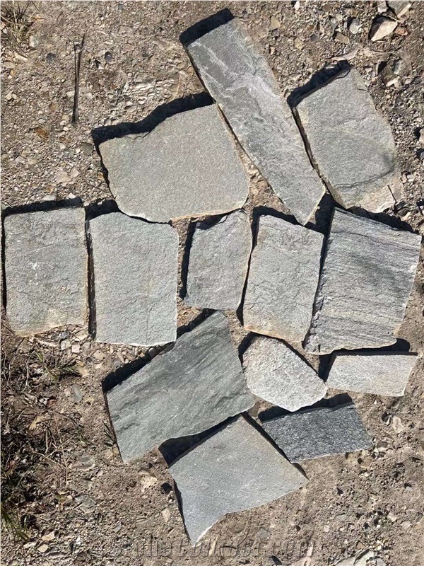 Decorative Grey Slate Random Floor Flagstone