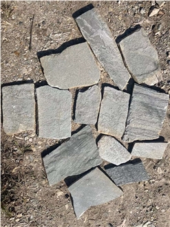 Decorative Grey Slate Random Floor Flagstone