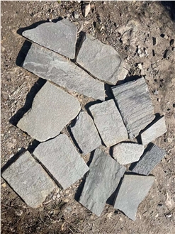 Decorative Grey Slate Random Floor Flagstone