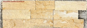 Jerusalem Antique Gold Limestone Split Wall Stone