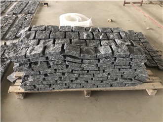 G654 Dark Grey Natural Pavement Setts