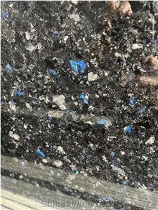Blue In Night Granite Slabs Polished Floor Wall