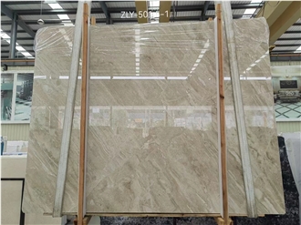 China Cream Cappucino Beige Marble Tiles Slab