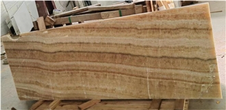 China Honey Onyx Yellow Jade Slabs