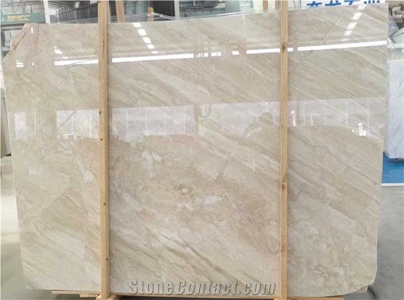 Turkey Cream Cappucino Marble Slabs Polished