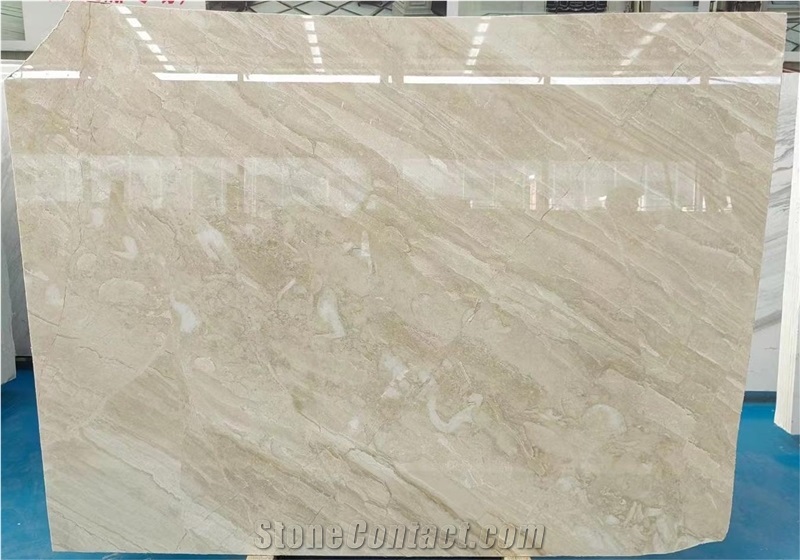 Turkey Cream Cappucino Marble Slabs Polished