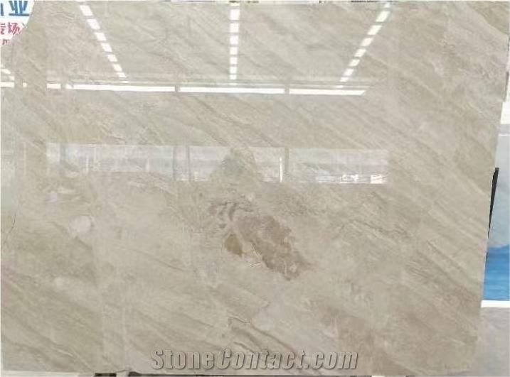 Turkey Cream Cappucino Marble Slabs Polished