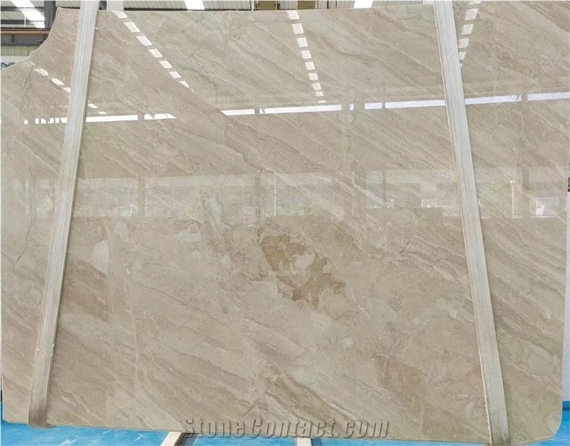 Turkey Cream Cappucino Marble Slabs Polished