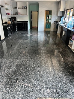 Rosy Black Granite Slabs