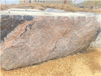 Zambia  Rosy Granite Blocks